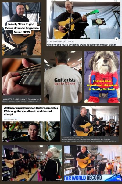 Scotty Burford World's Longest Guitar Marathon